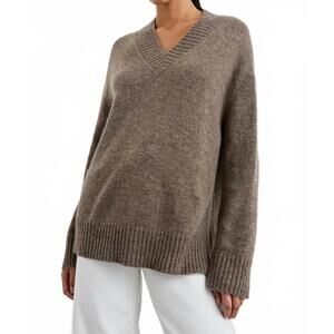 NEW RAILS women's gisella sweater in hazelnut